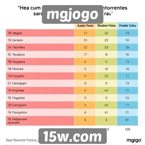 Comparativo entre mgjogo e concorrentes